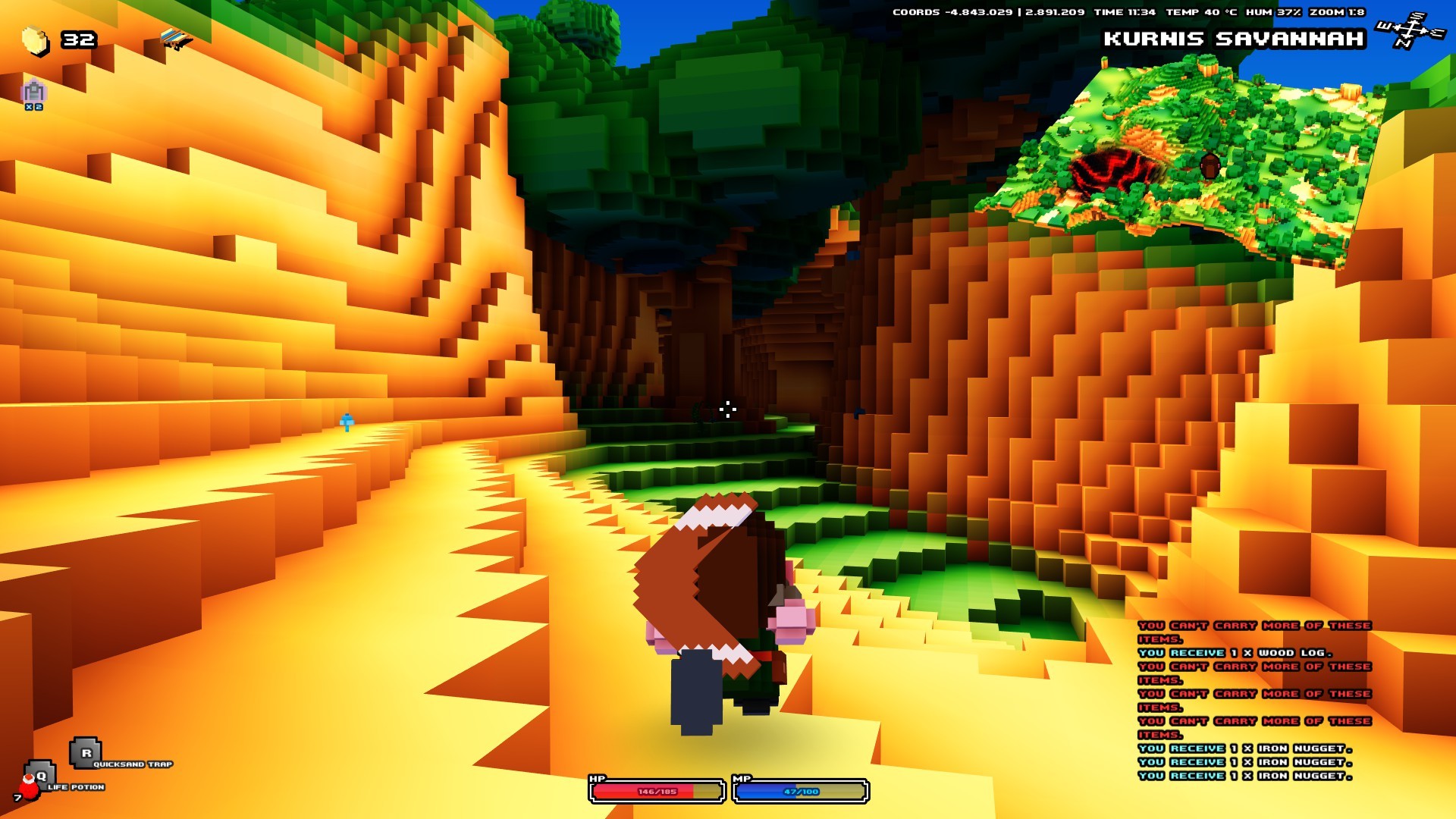 Cube World alpha promotional screenshot